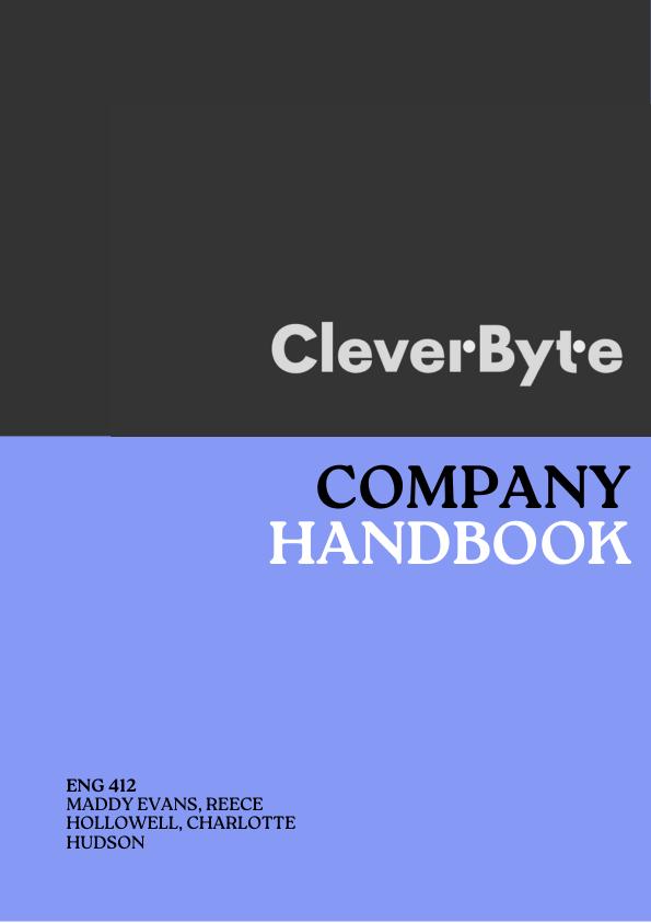 CleverByte Company Handbook